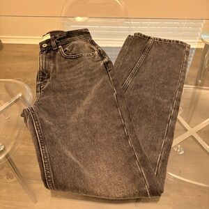 We The Free Black Straight Leg Jeans